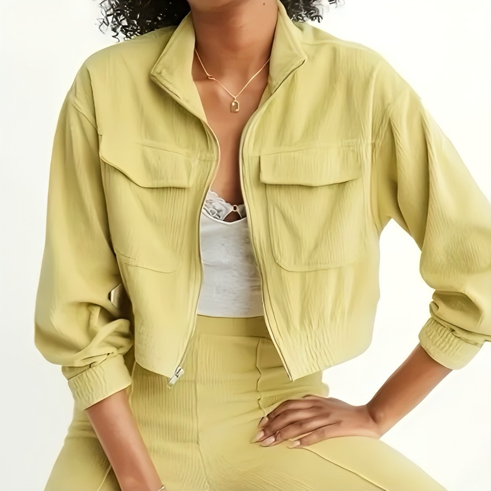 Aerie Groove On Velour Jacket